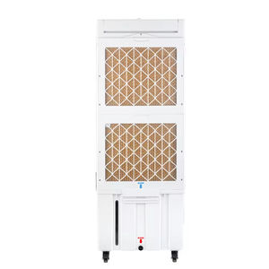 Ventilateur de refroidissement domestique portable commercial rechargeable sur batterie CA 230V, climatiseur évaporatif avec alimentation solaire - Product Image 3