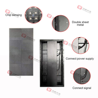 Piso LED interactivo súper delgado con sistema automático Pista de baile con sistema de control inteligente interior personalizado P2.5