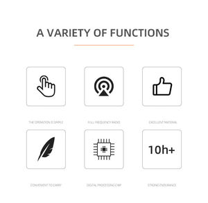 Radio AM FM Portátil de Alta Sensibilidad, Funciona con Batería, Altavoz Integrado, Correa de Mano, Mini Radio de Bolsillo para Personas Mayores, para Exteriores - Product Image 5