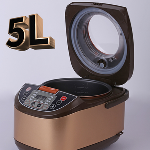 Nồi Cơm Điện Nutrifreshice Gia Dụng Thông Minh Chống Dính Chất Lượng Tốt 5L 6 Trong 1 Có Hộp Màu - Product Image 3