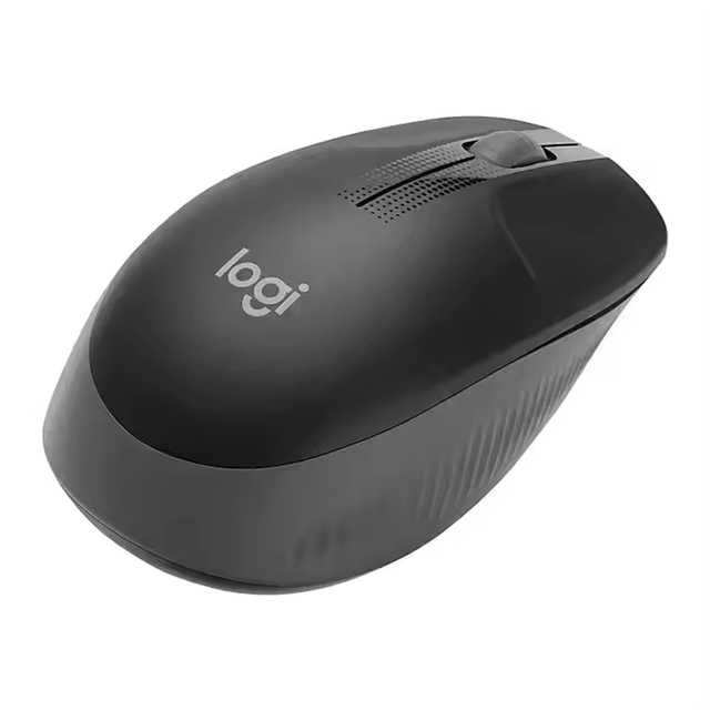 Original M190 USB Ergonomic Wireless Mouse 1000DPI 2.4GHz Portable Charging Plastic Professional for Home Office Large Hand