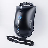 Schwimmhilfe Rettungsring PVC Einzel-Luftkammer Buddy Ball Verstärktes Design Aufbewahrungsfach Schwimmkörper