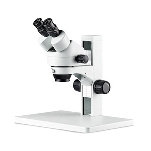 Microscopio Estéreo Boshida BD-45B1-D3 con Base Grande, Aumento de 7X-45X y Anillo de Luz LED para Reparación Móvil e Inspección Industrial - Product Image 1