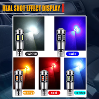 2 Stück Hochwertige T10 W5W Superhelle 3030 LED Auto-Innenraumbeleuchtung Leselampe Markierungsleuchte 168 194 LED Auto-Keilbirnen