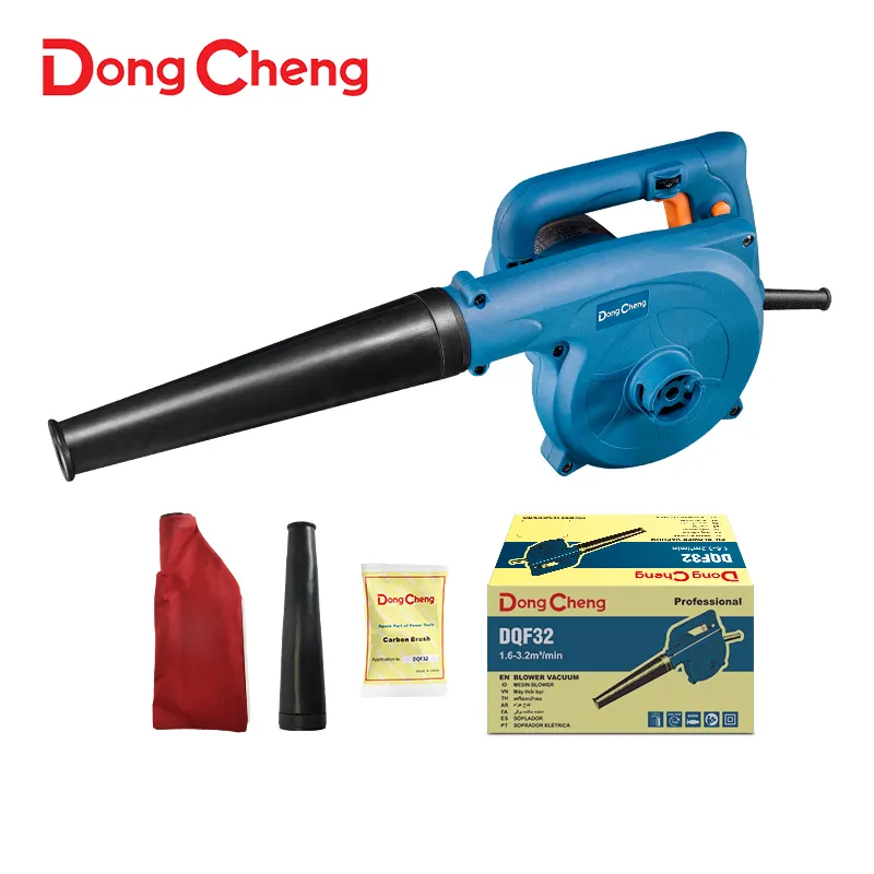 DongCheng DIY 680W hava üfleyici elektrikli çok fonksiyonlu toz bahçe Blower vakum