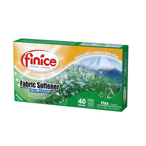 Feuilles de séchage pour sèche-linge jetables solides de la série Essential, adoucissant pour tissus, feuilles de nettoyage douces et parfumées - Product Image 2