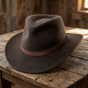 Genuine Leather Unisex Adjustable Cowboy Hat Customizable BS International Four Seasons Fashion Adult Travel Beach Cycling - Product Image 2