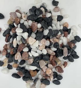 หินกรวดและกรวดหินสีขาวธรรมชาติขัดผิวด้านนอกปูด้วยก้อนหินเทียมสำหรับการออกแบบอุตสาหกรรม - Product Image 6