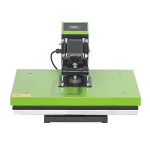 Auplex 40*60cm flatbed heat press transfer machine for t-shirt/ceramics tiles/ glass/phone covers