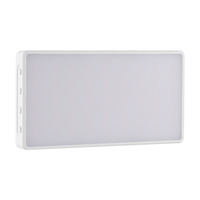 KAZHI Luz de vídeo RGB portátil en la Cámara Luz de contorno de relleno Color ajustable Alto 2500K-9900K Carcasa de aleación de aluminio 4000 MAh