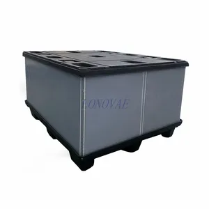 Mouw Pack Bulk Container Met 10mil Gegolfd Plastic Mouw