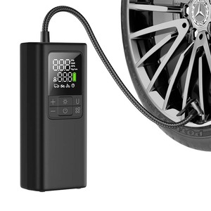 Thông Minh Không Dây Lốp Máy Bơm Không Khí Với USB Sạc Ngân Hàng Điện Chức Năng Hiển Thị Kỹ Thuật Số Cho Nhanh Chóng Xe Đạp Lạm Phát Khẩn Cấp Ánh Sáng - Product Image 1
