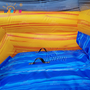 Toboggan aquatique géant commercial en PVC, sans plomb, ignifuge, certifié CE, en forme de palmier, avec piscine, expédition immédiate depuis l'entrepôt américain - Product Image 4
