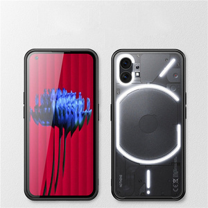 Cho không có gì điện thoại một TPU PC trong suốt Matt điện thoại bìa chống vân tay rõ ràng Trường hợp với lớp phủ cao su cho không có gì điện thoại 1 - Product Image 5