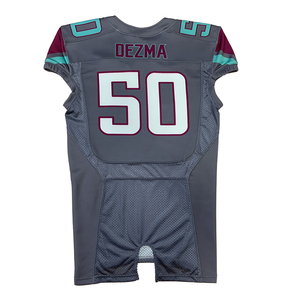 Uniformes de football américain pour jeunes de qualité supérieure logo de numéro personnalisé Maillot de football américain pour match universitaire - Product Image 5