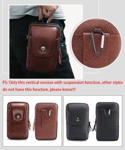 Sac de téléphone de sport rétro sac de téléphone portable en tissu écologique en cuir de vachette sac de téléphone de luxe discret - Product Image 6