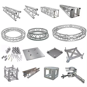 Nhà sản xuất Spigot giàn ánh sáng sân khấu hiển thị gấp loa màu đen kim loại nhôm dòng mảng DJ ánh sáng sân khấu Giàn - Product Image 3