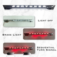 Tira de Luz Trasera LED de Ancho Completo para Toyota Fortuner 2012 2013 2014 2015, Actualización de la Luz Trasera de la Puerta Trasera