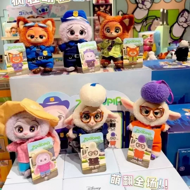 Animal City, 6 pièces non répétées.