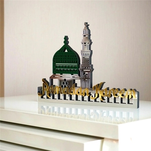 Nuove Decorazioni da Tavolo <span class=keywords><strong>in</strong></span> Acrilico per Ramadan, Ornamenti Eid Mubarak, Regalo Islamico per Ramadan ed Eid, Decorazione per la Casa per Musulmani - Product Image 4