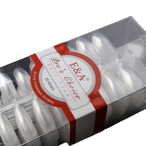 480 Uds./Caja <span class=keywords><strong>Puntas</strong></span> <span class=keywords><strong>de</strong></span> Uñas Largas <span class=keywords><strong>de</strong></span> ABS en Forma <span class=keywords><strong>de</strong></span> Escalera, Estilo <span class=keywords><strong>Ballet</strong></span>, Cobertura Completa, Patrón Cuadrado Francés para Dedos - Product Image 3