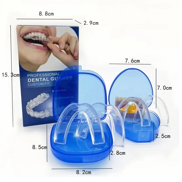Chine usine approvisionnement dents blanchissant silicone bouche plateau garde