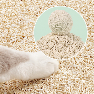 Litière pour chat en tofu biodégradable et jetable dans les toilettes, <span class=keywords><strong>de</strong></span> qualité alimentaire, faible en poussière, à agglomération rapide, bénéfique pour les chats, OEM/ODM - Product Image 5