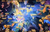 Machine de jeu de pêche à monnayeur 55 pouces pour 8 joueurs, simulateur de pêche avec écran LCD et garantie d'un an