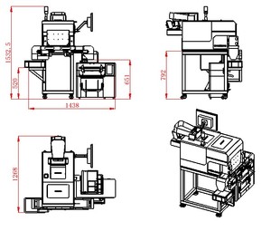 Système d'emballage automatique certifié CE VisCount VST4-2 à reconnaissance intelligente pour le comptage et l'emballage de boutons par vision - Product Image 2