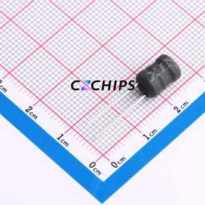 Inductor de Anillo de Color XR6*8-123K-L / Componente de Orificio Pasante (THT), D6xL8mm 12mH 10% 40mA 55Ohm - Product Image 1