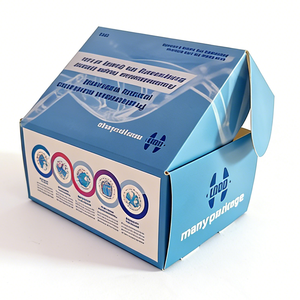 Scatole di Cartone Pieghevoli Stampate da 10ml per Esposizione e Spedizione di Fiale Farmaceutiche - Product Image 4