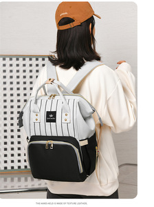 Bolsa de Maternidad al por Mayor, Nueva Moda, Gran Capacidad, Mochila Multiusos, Portátil, de Mano, para Viajes - Product Image 5