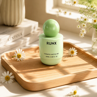 Bouteille compte-gouttes en PET dépoli de 30 ml OEM ODM, flacon personnalisé de 100 ml pour sérum visage, huile essentielle et huile capillaire