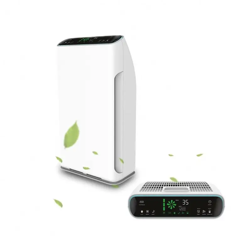China Factory Personal Home Hepa H13 Grade Negative Ion Low Noise Wifi Uv Air Sterilizer Cleaner Air Purifier