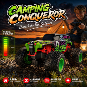 Camioneta Monstruo RC 2.4G 1:20 en Oferta, Juguete <span class=keywords><strong>de</strong></span> Control Remoto 4x4, Camionetas Monstruo RC - Product Image 3