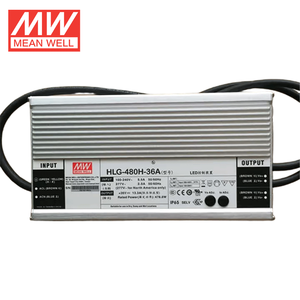 Controlador LED de Corriente Constante y Voltaje Constante Mean Well Serie HLG-480H de 480W, 24V/30V/36V/42V/48V/54V, IP67/IP65, PFC Integrado - Product Image 2