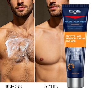Crema Depilatoria Corporal Herbal Suave y No Irritante de Alta Calidad para Hombres, para Depilación Corporal Completa y del Área Íntima Masculina - Product Image 2