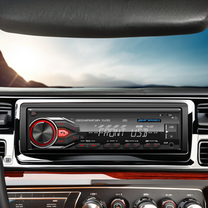 Front Market Standard Made Panel fijo Single Din Car <span class=keywords><strong>MP3</strong></span> Player USB SD FM Radio FLAC/WAV Formato de audio 12V - Product Image 2