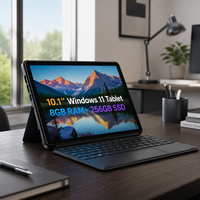 Ordinateur portable à écran tactile CHUWI Hi10X2 Intel 6500Y, écran 10,1 pouces, 8 Go de RAM, 256 Go de SSD, WiFi 6, tablette PC