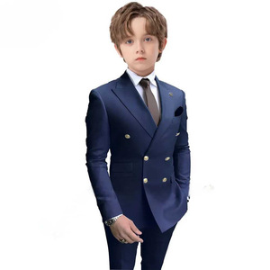 Completo <span class=keywords><strong>da</strong></span> bambino a 2 pezzi, giacca blazer, smoking <span class=keywords><strong>da</strong></span> cerimonia, pantaloni, abbigliamento formale per bambini - Product Image 2