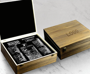 Envases para Licores, Botella Única de Lujo con Tapa Personalizada y Pulverizador para Botellas de Vino y Whisky, Cajas de Empaque - Product Image 2