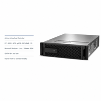 Serveur de stockage SAN/NAS hybride d'occasion Lenovo ThinkSystem DM5000H avec 64 Go de RAM 2U, 2 To de cache NVMe et double contrôleur