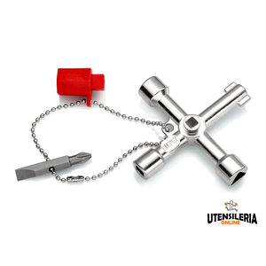 Clé universelle Knipex 76mm pour panneaux et armoires électriques - Product Image 2