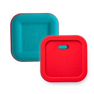 Lonchera de Silicona Cuadrada Apta para Microondas, Libre de BPA, con Válvula de Aire para Alimentos, Frutas y Verduras - Product Image 5