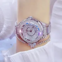 Montre-bracelet de luxe pour femmes BS Bee Sister 0917, en acier inoxydable, avec diamants, quartz, pour femmes, horloge, femme, Relogio Feminino