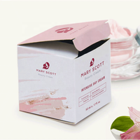 Boîte compostable en papier kraft Emballage cosmétique biodégradable écologique