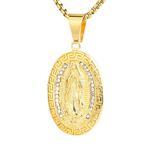 Personnalisé En Gros 2025 Nouveau Élégant Catholique Religieux Vierge Marie Pendentif Symbole Divin de Foi et Beauté - Product Image 5
