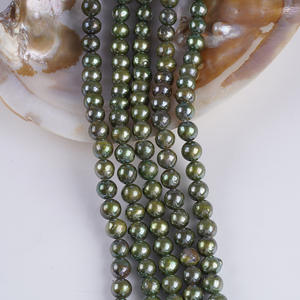 Perles d'eau douce naturelles en gros, 1,5-1,8 mm, ultra petites, perles à percer, accessoires de collier semi-finis, perles en vrac - Product Image 2