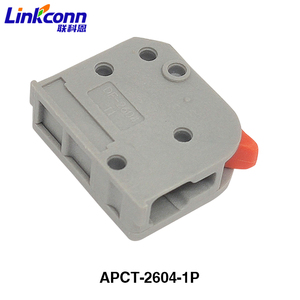 Bloque de terminales de conexión rápida sin dolor para instalación en fábrica, conector de latón reutilizable para conductor eléctrico APCT-2604-1P - Product Image 3