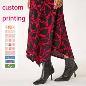 Roman Originals <strong>Hanky</strong> <strong>Hem</strong> Swing <strong>Dress</strong> Pockets Asymmetric Hemline Stretch Jersey 3/4 Sleeve Winter Smart Casual Work Office <strong>Dress</strong> - Product Image 5